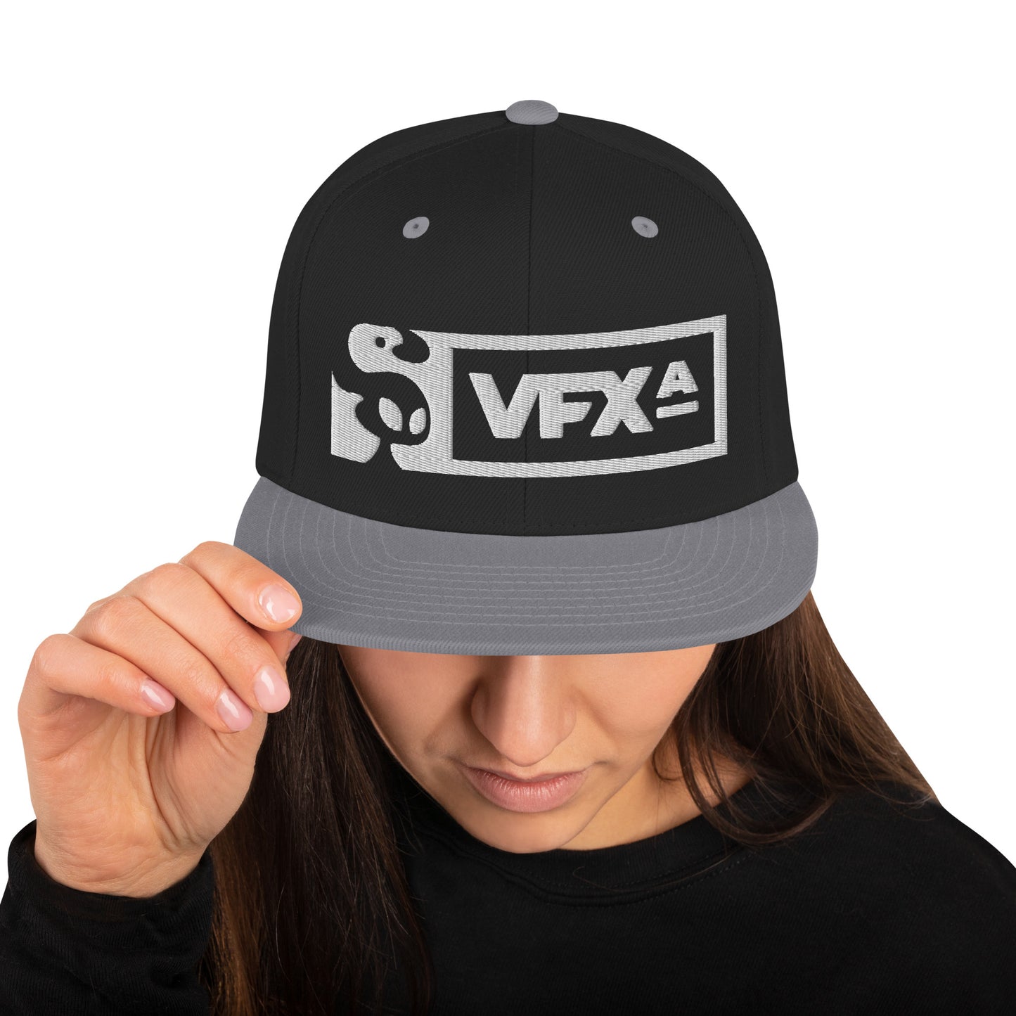 Snapback Hat: Light VFX-A Logo