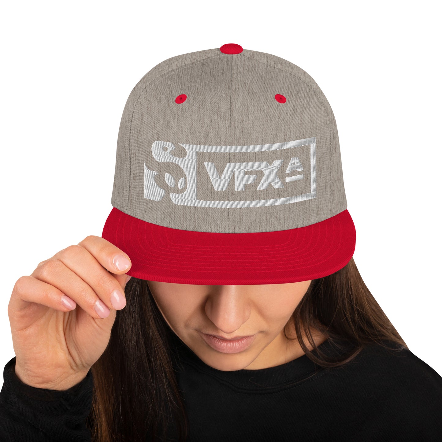 Snapback Hat: Light VFX-A Logo