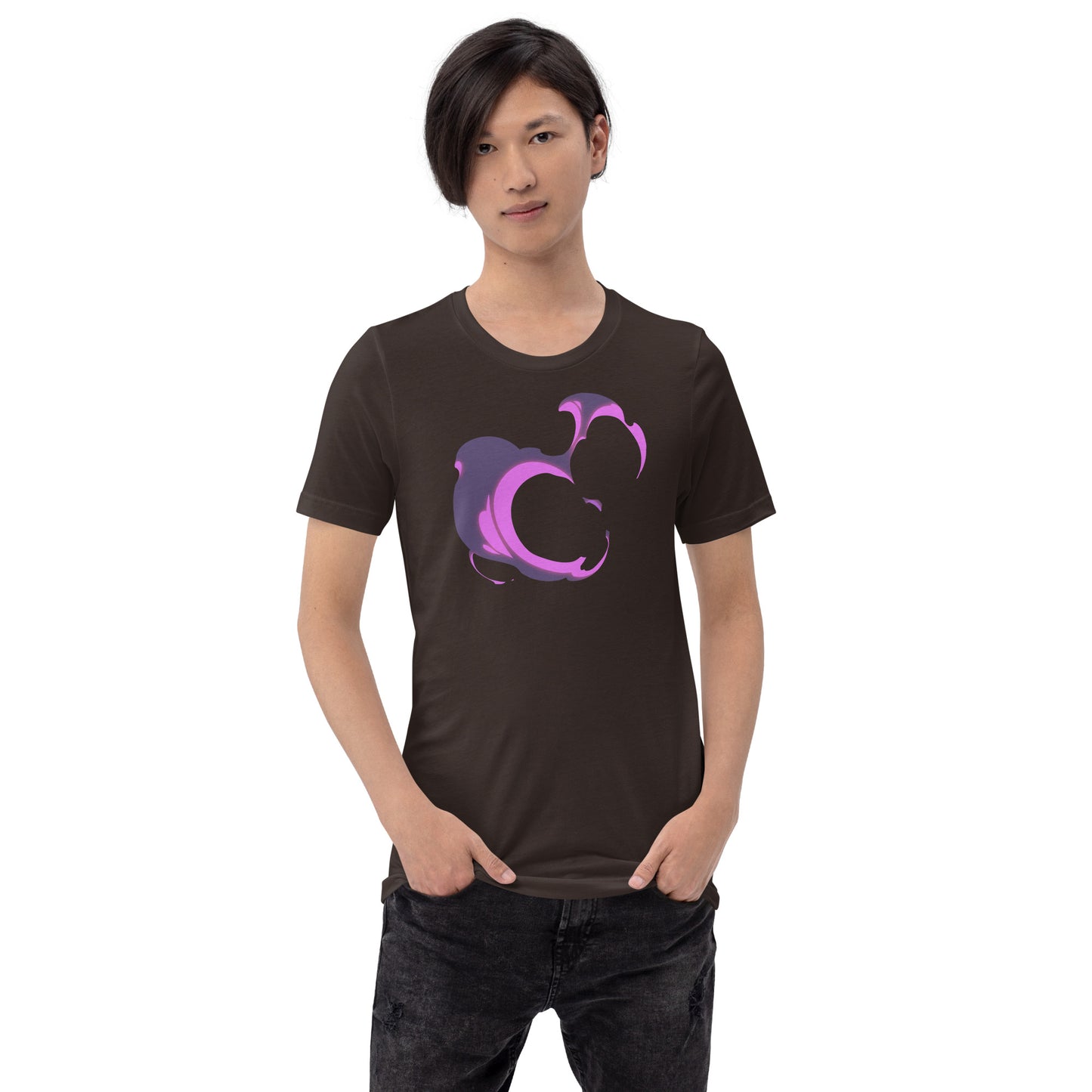 Unisex t-shirt: Purple Poof