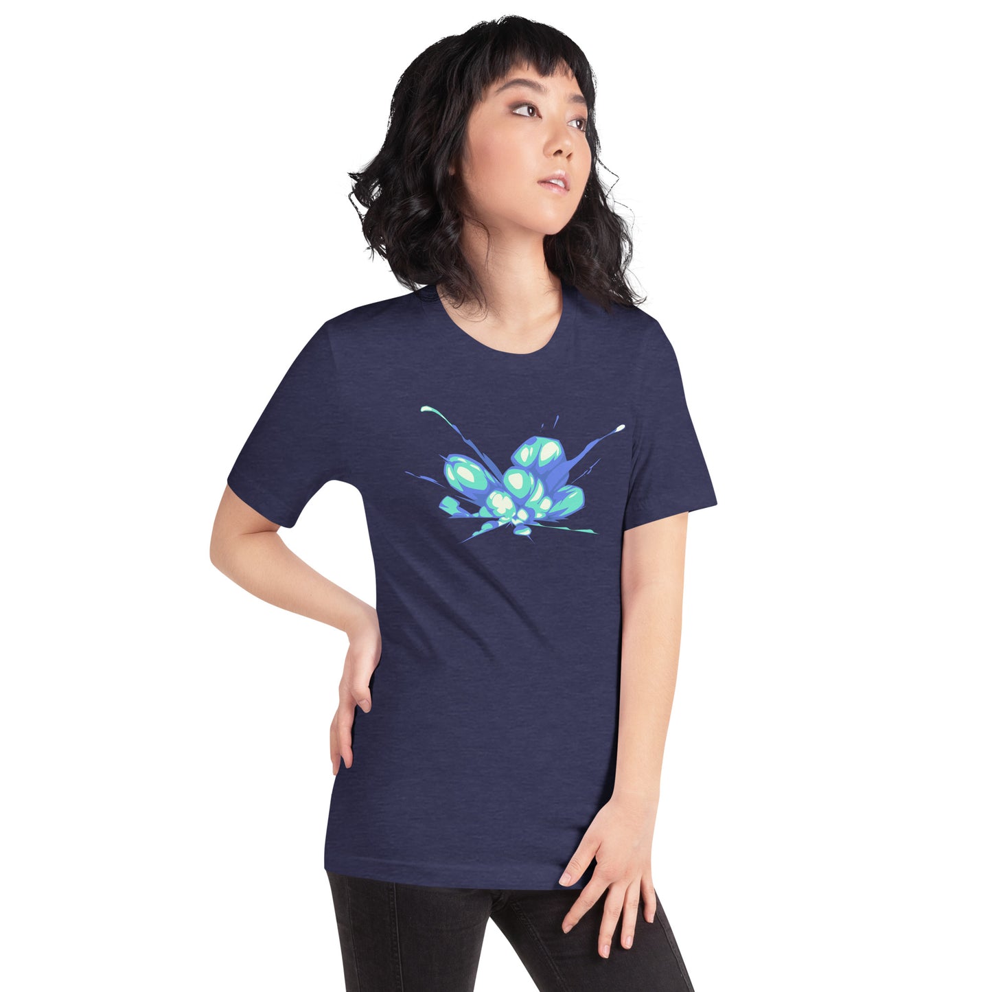Unisex t-shirt: Blue Blast